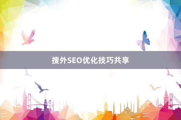 搜外SEO优化技巧共享